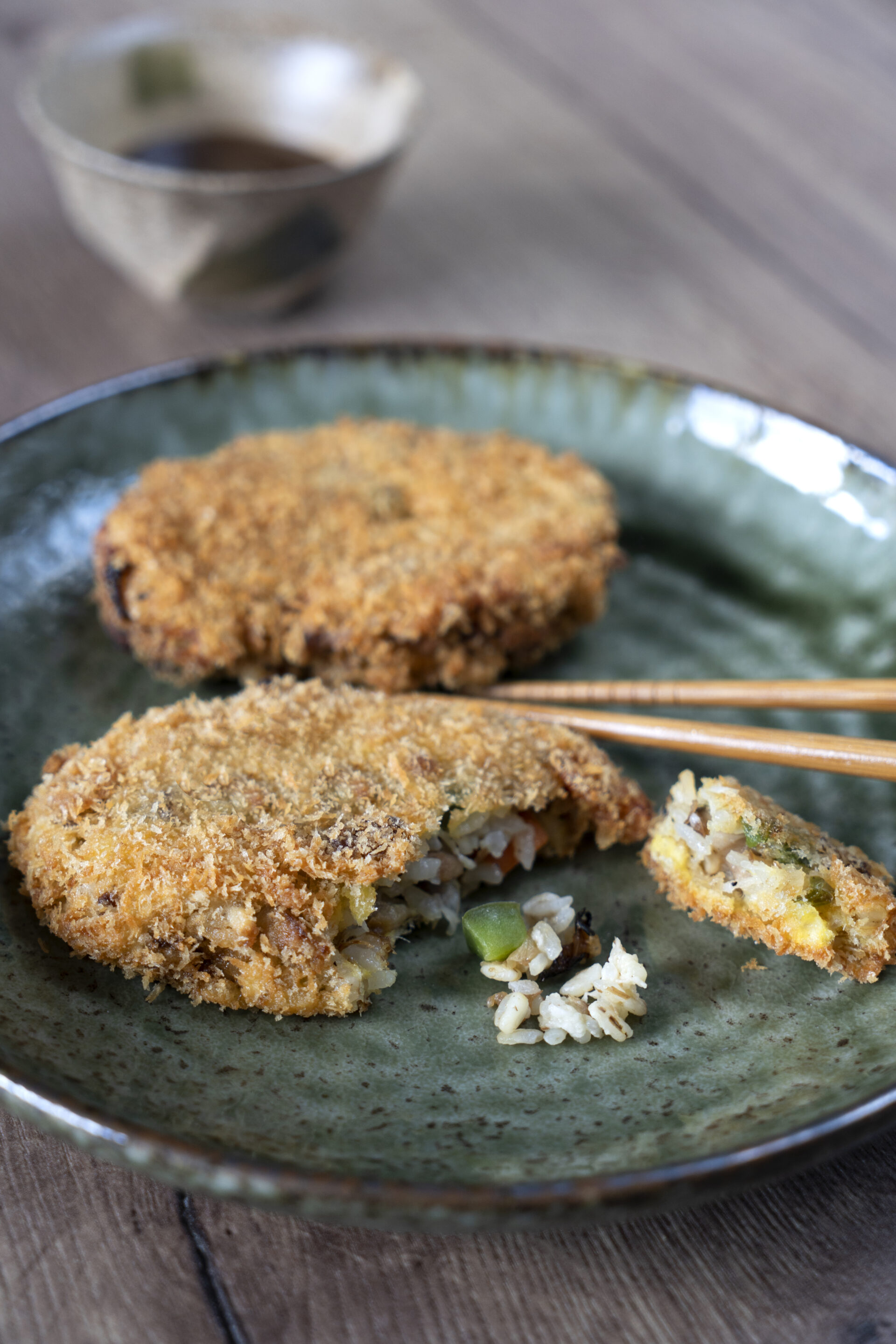 Korokke au confit de canard et shitake